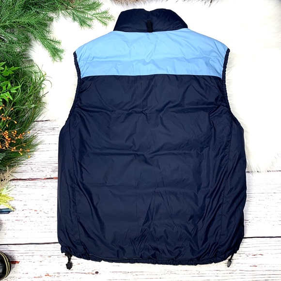 🚫SOLD! NWOT |•GAP•| Reversible Down Puffer Vest • Vintage + Athletic Looks - Picture 4 of 16